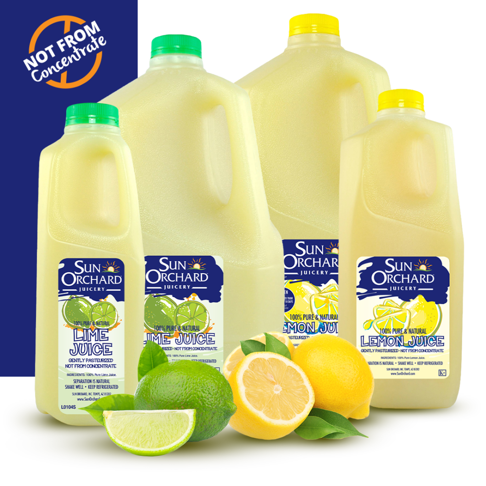 Sun Orchard Lemon and Lime Juices