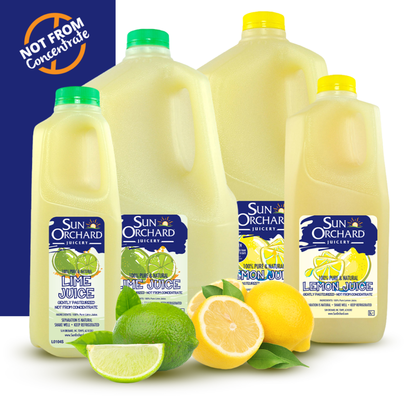 Sun Orchard Lemon and Lime Juices