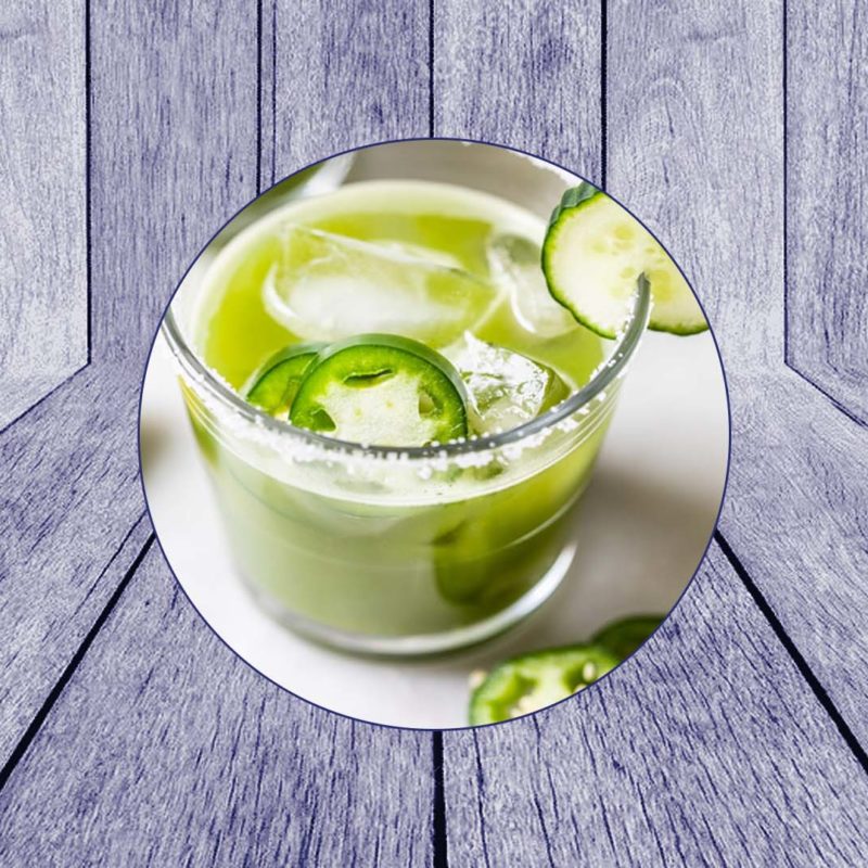 Cucumber Jalepeno Margarita